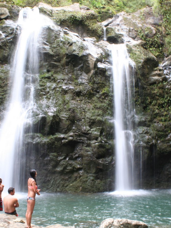 Three Bears Upper Waikani Falls