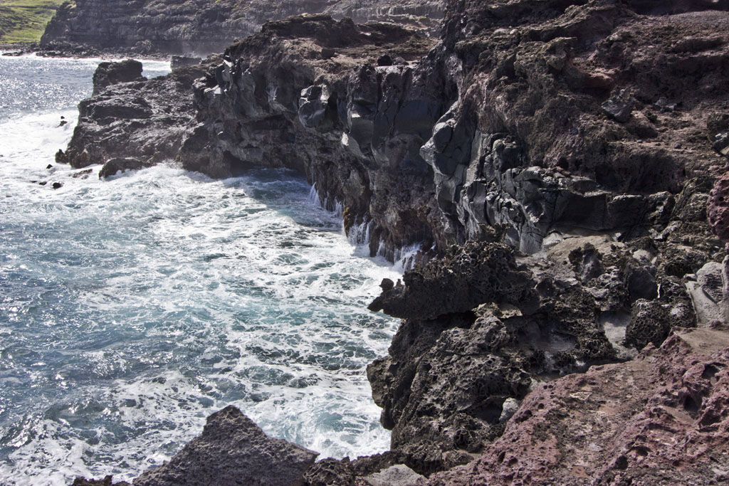 One of many cliffside vistas hiking in