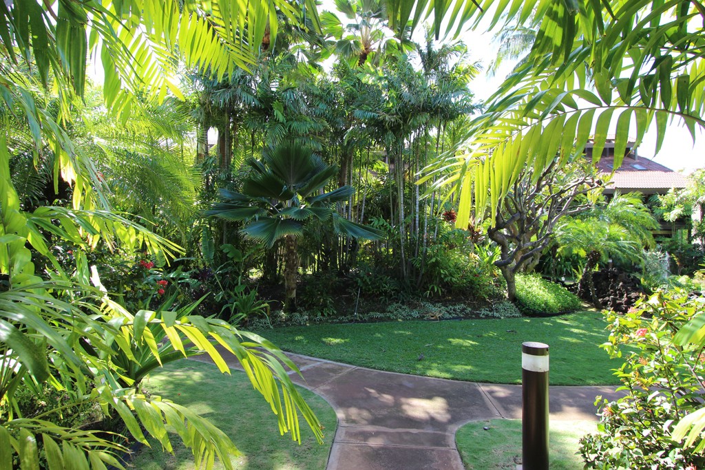 Walkway to unit