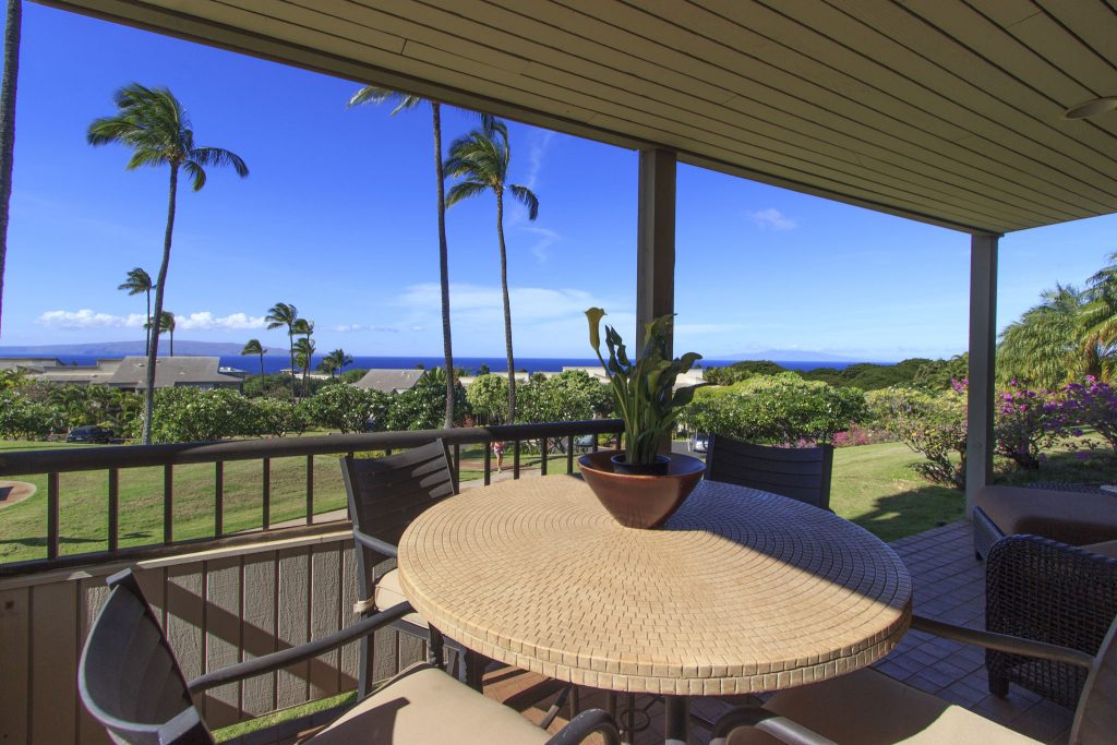 Lanai table view